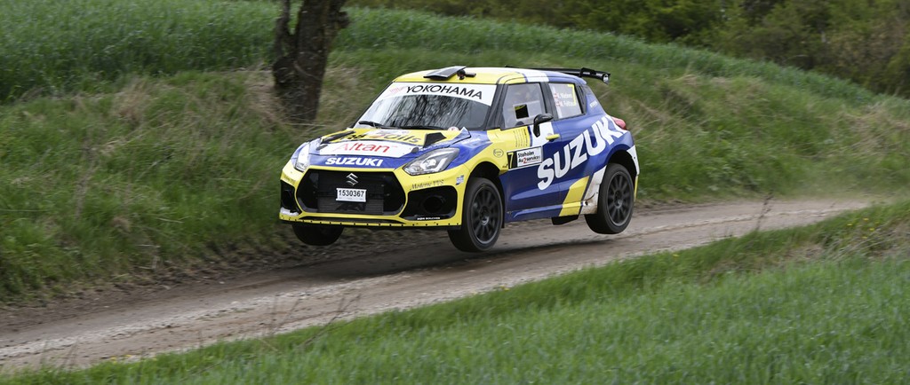 Kenneth Madsen fra Ruds Vedby er i en Suzuki Swift blandt de hurtigste i Dansk Super Rally 2021
(Foto: Morten Dam - autoMOTIV/specialpress)